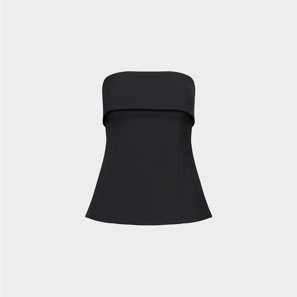 Babaton Elegant Black Strapless Element Tube Top (Re)ssential Aritzia structured - Picture 6 of 12